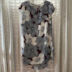Flower print dress